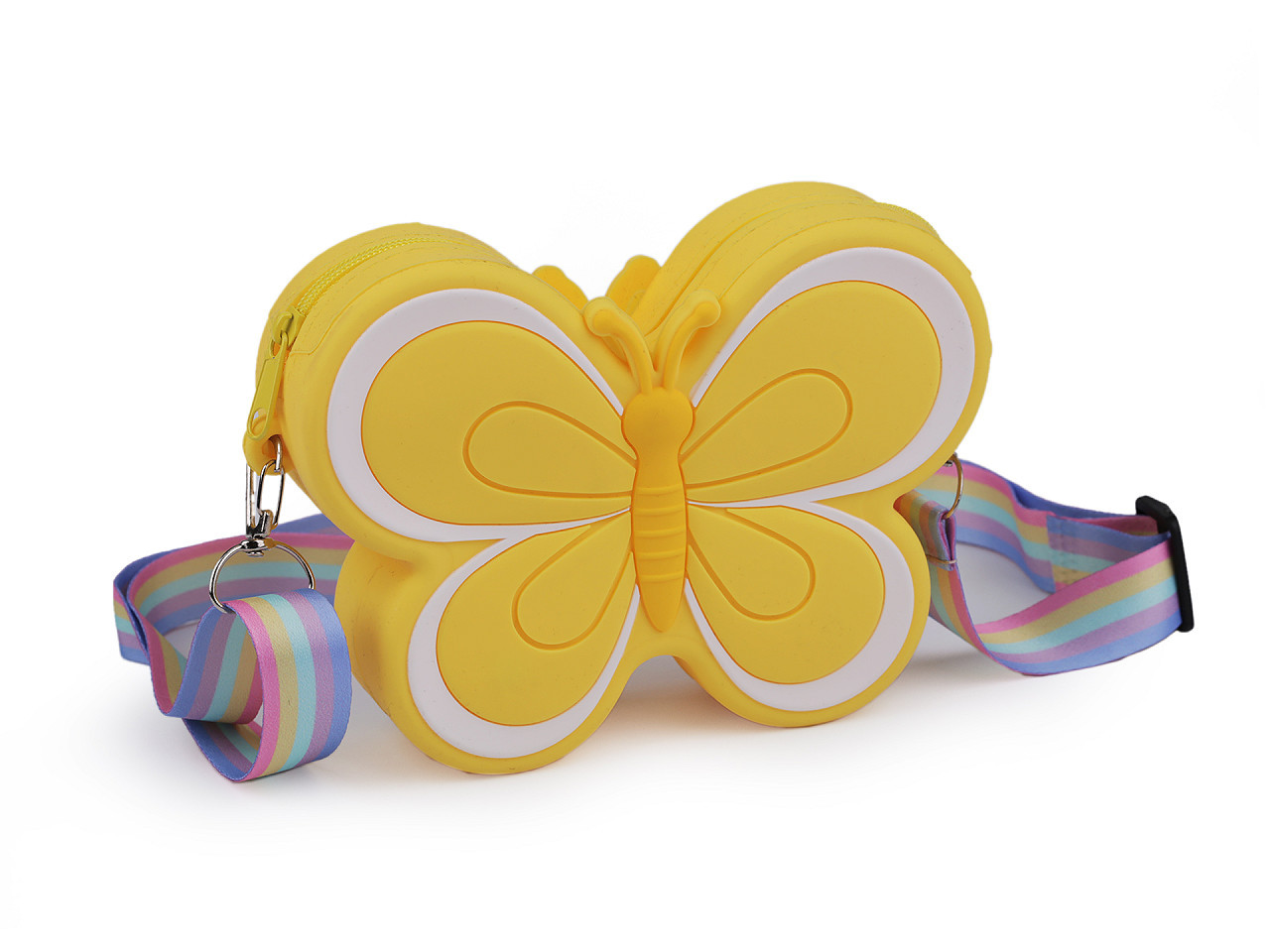 Dětská kabelka motýl 14x11 cm, barva 2 žlutá