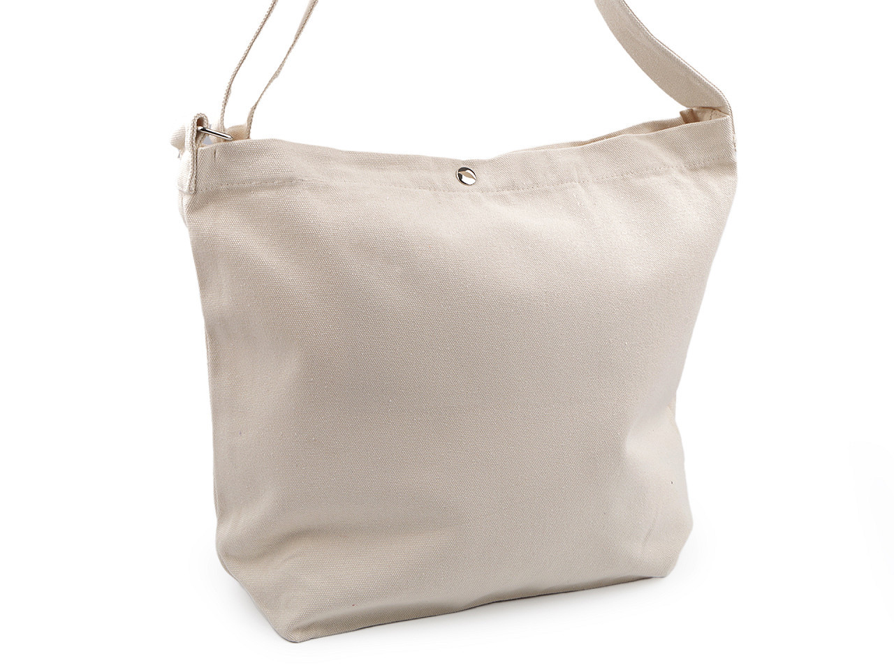 Textilní taška bavlněná k domalování / dozdobení 36x45 cm, barva 1 režná světlá
