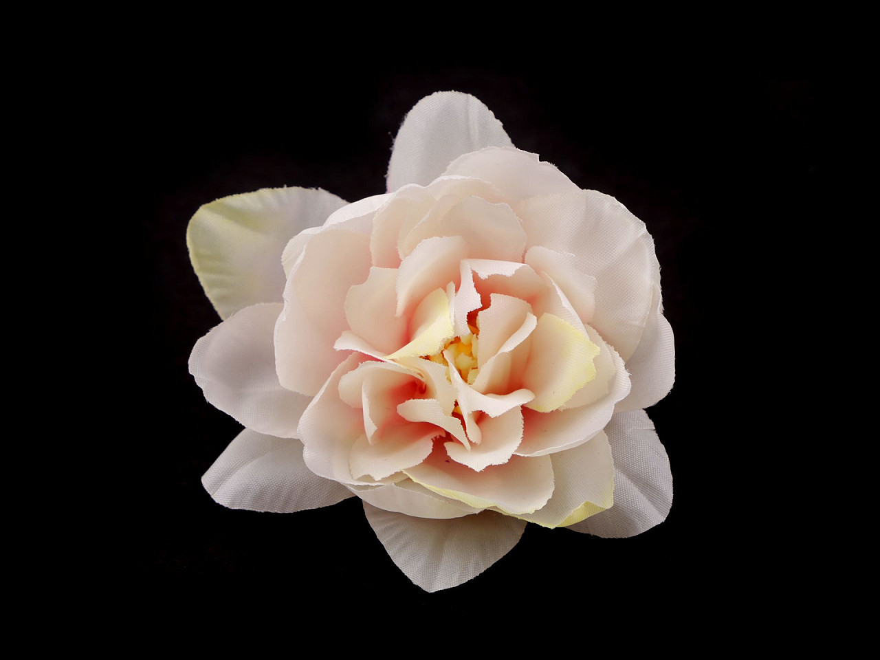 Umělý květ Ø8 cm, barva 1 krémová nejsvět.