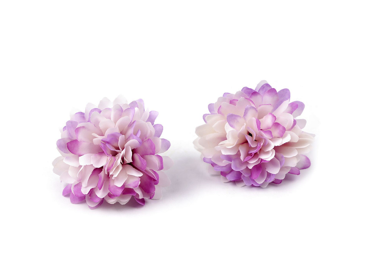 Umělý květ chryzantéma Ø5 cm, barva 4 fialová sv.