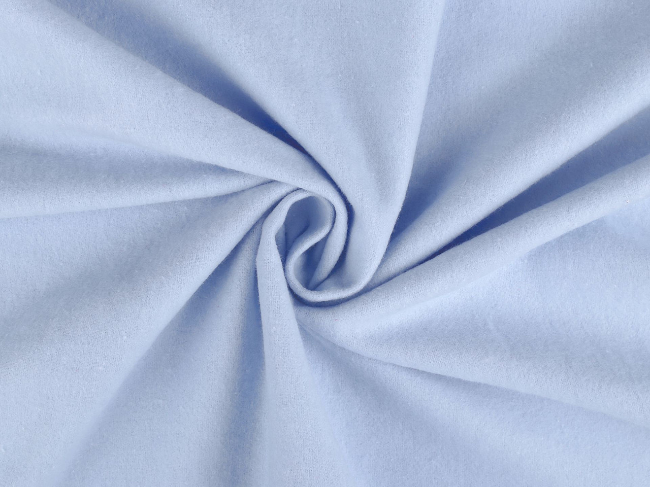 Bavlněný flanel jednobarevný, barva 6 modrá ledová