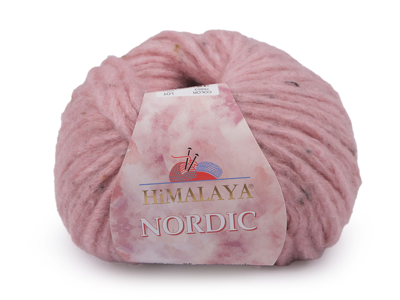 Pletací příze Himalaya Nordic 50 g, barva 3 (76803) pudrová