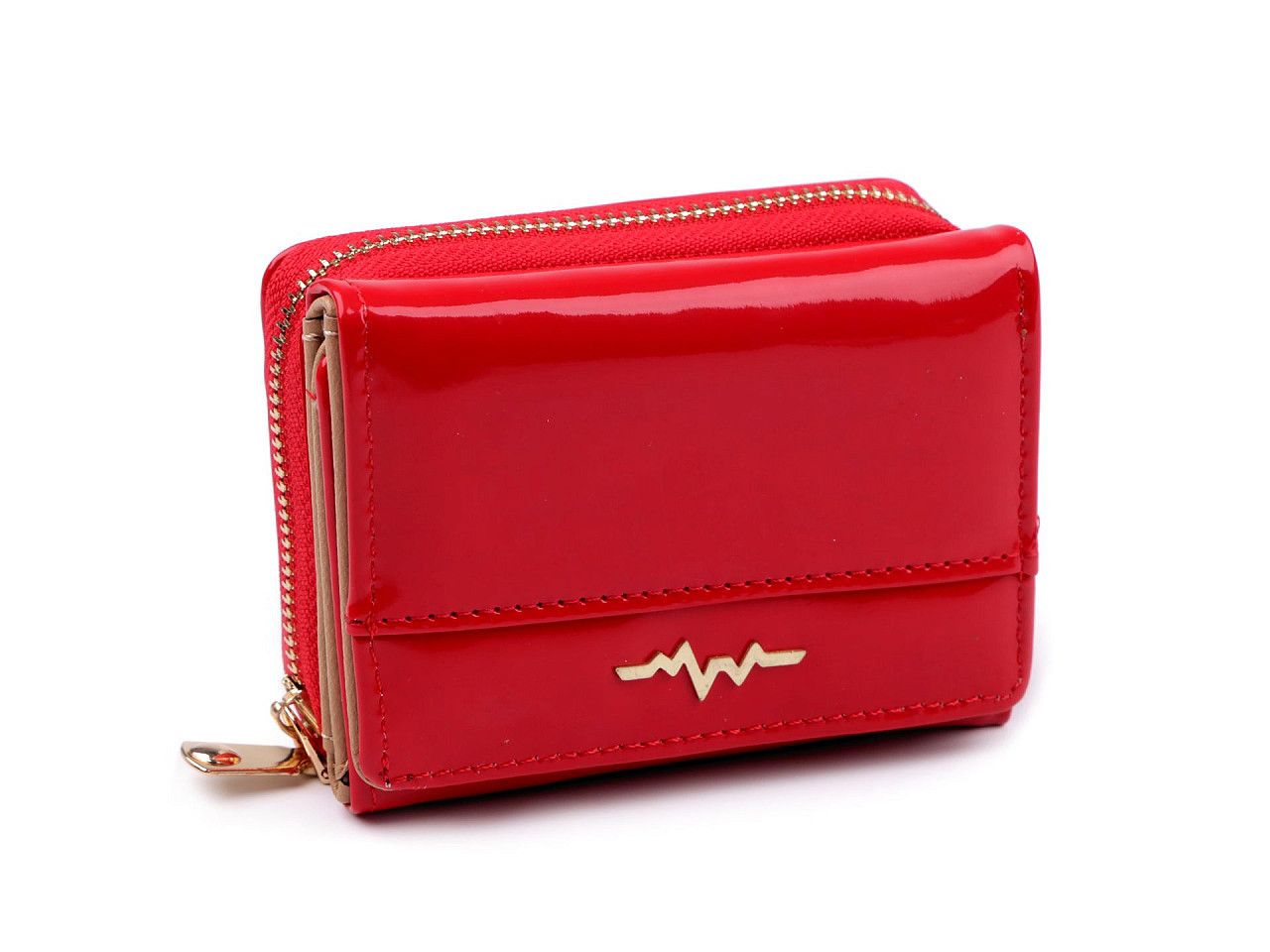 Dámská peněženka 8x11 cm, barva 3 červená