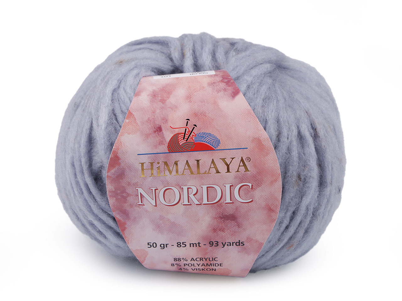 Pletací příze Himalaya Nordic 50 g, barva 9 (76812) modrá ledová