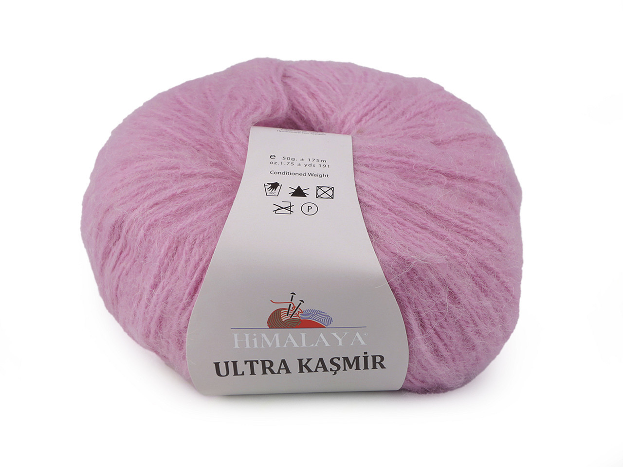 Pletací příze Ultra Kasmir 50 g, barva 4 (56802) růžová sv.