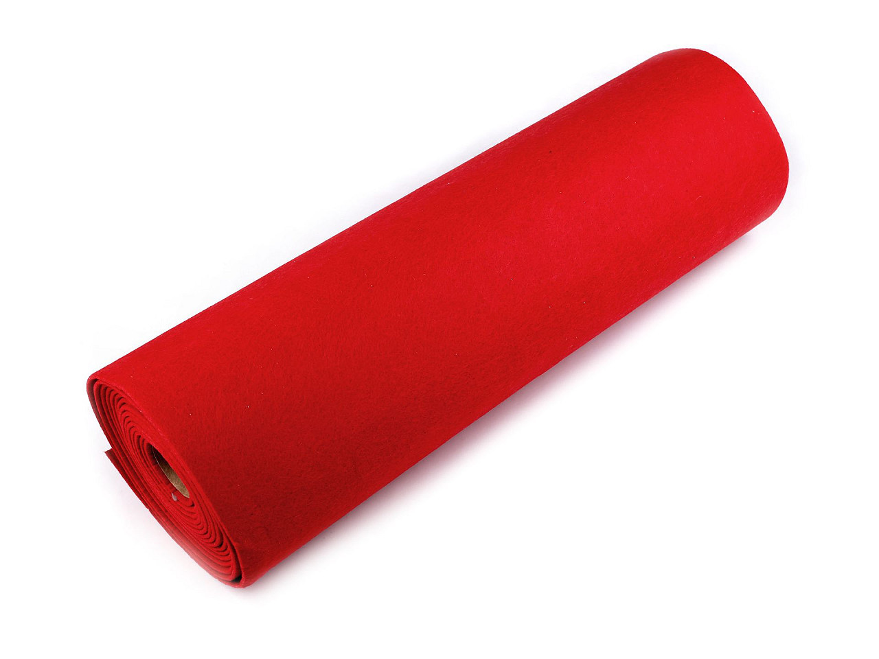 Plsť / filc šíře 50 cm, barva 2 (F01) červená