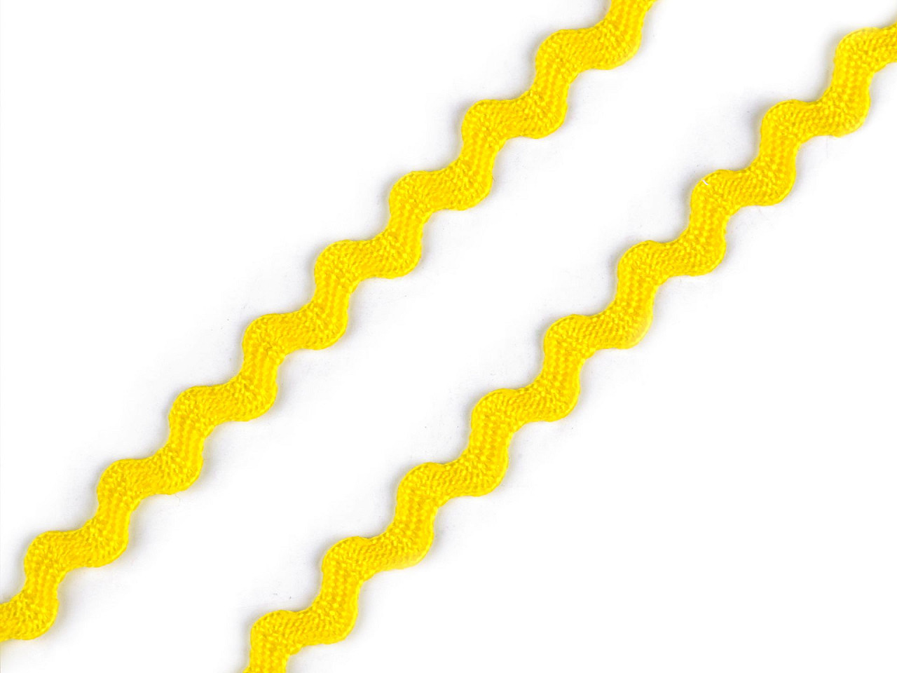 Hadovka - vlnovka šíře 3,5 mm, barva 2 žlutá