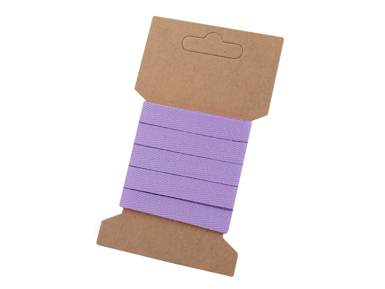 Keprovka na kartě šíře 10 mm, barva 1606 fialová lila