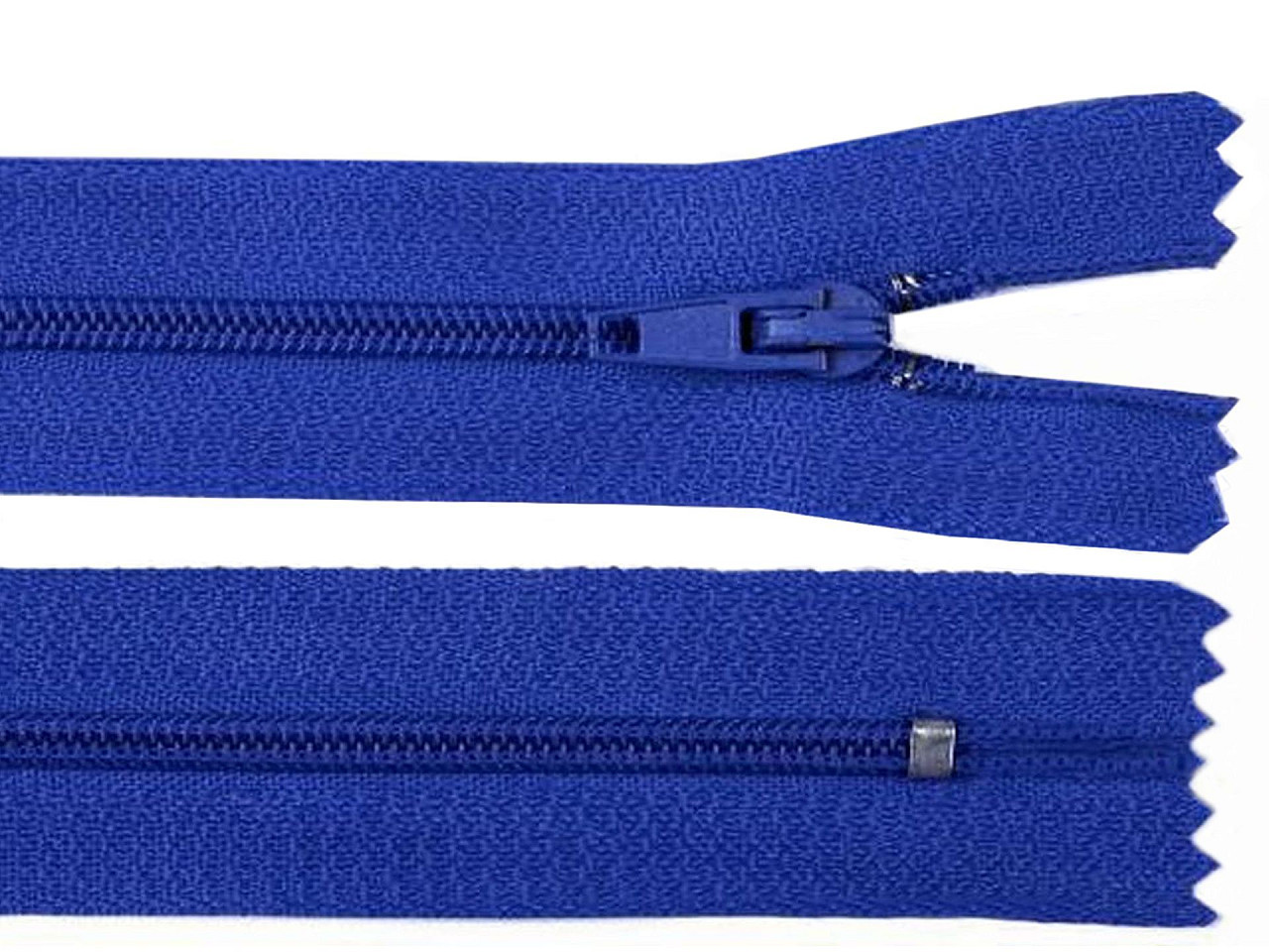 Spirálový zip šíře 3 mm délka 45 cm pinlock, barva 340 modrá královská