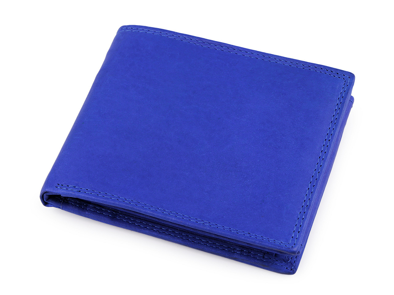 Peněženka kožená, barva 3 (119) modrá královská