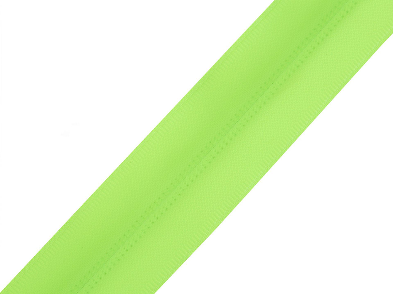 Zip spirálový voděodolný No 7 metráž, barva 535 zelená neon