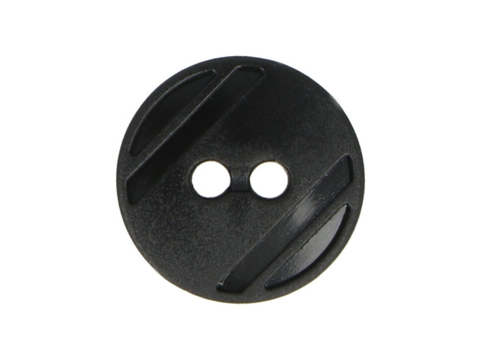 Knoflík průměr 15,2 mm, barva Černá (332)