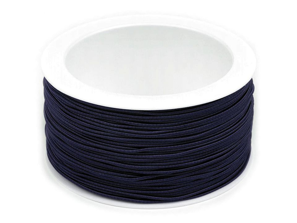Kulatá pruženka Ø1,2 mm, barva 7703 modrá temná