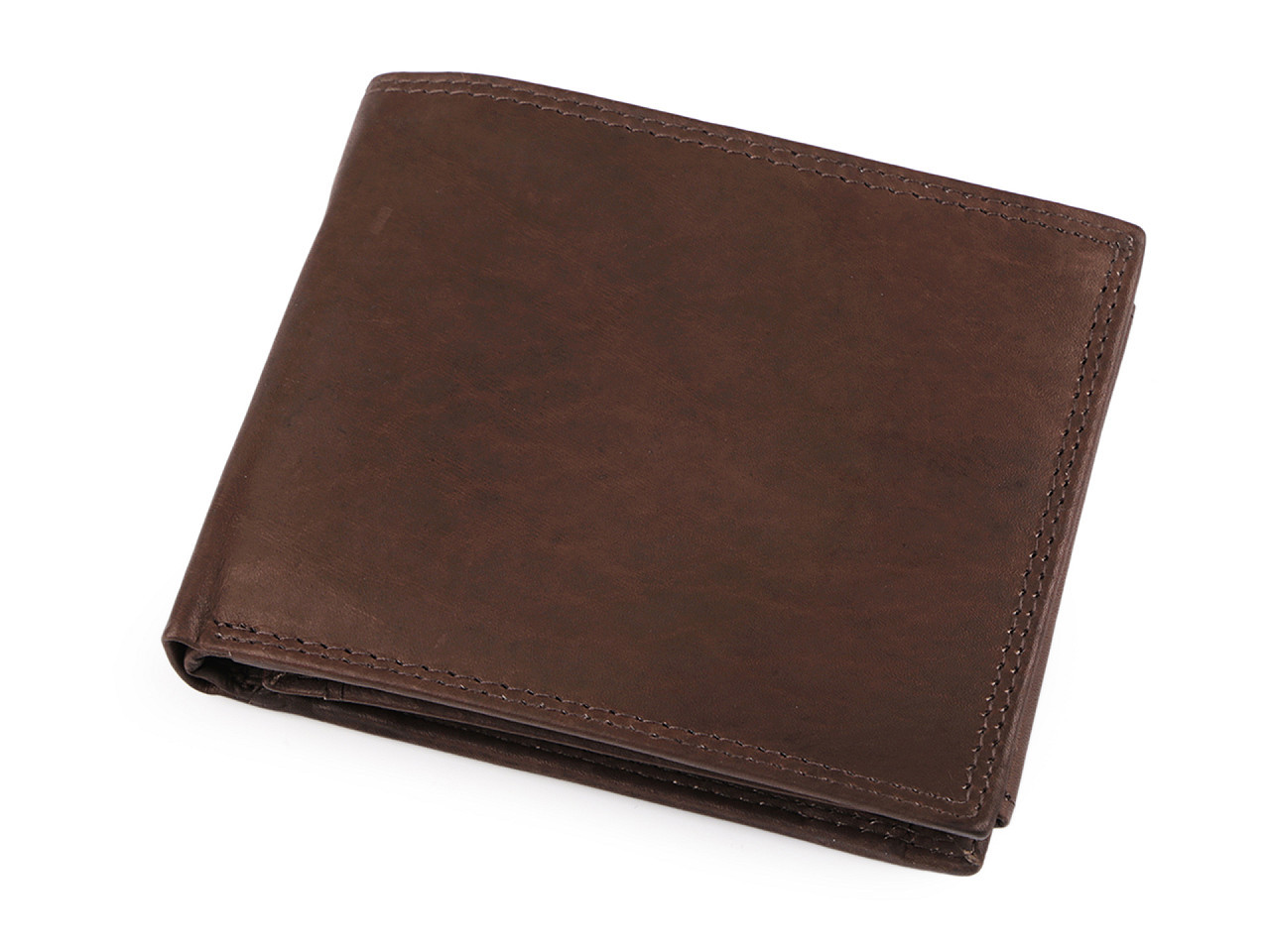 Pánská peněženka kožená, barva 6 hnědá čokoládová