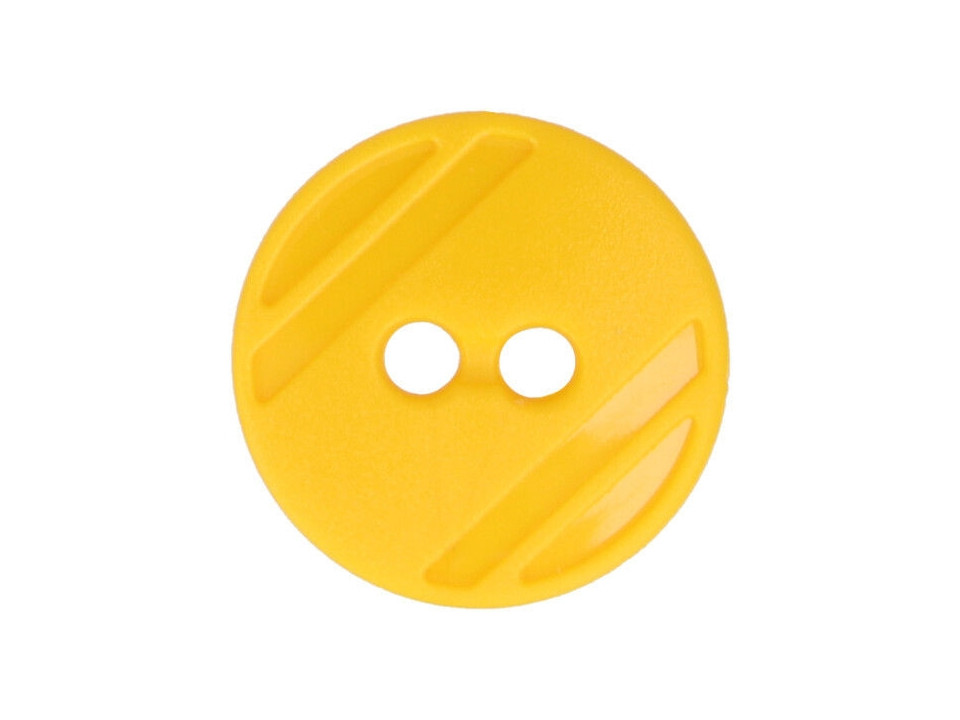 Knoflík průměr 15,2 mm, barva Žlutá (114)