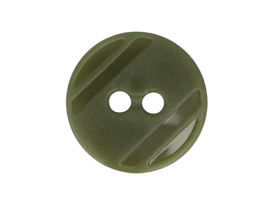 Knoflík průměr 15,2 mm, barva Khaki (327)