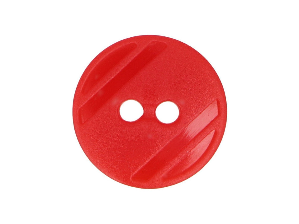 Knoflík průměr 15,2 mm, barva Červená (148)