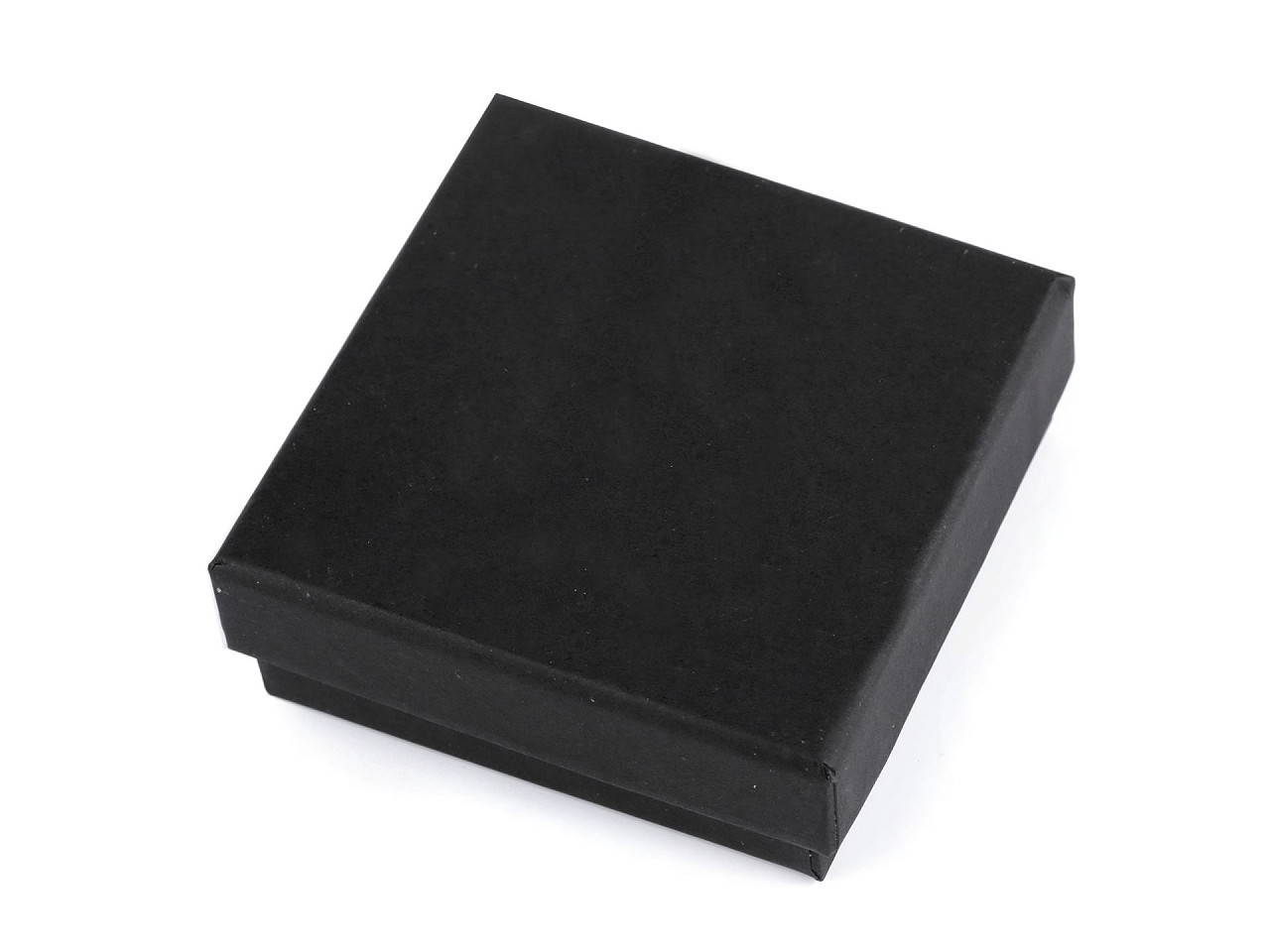 Krabička na šperky 9x9 cm, barva 3 černá mat