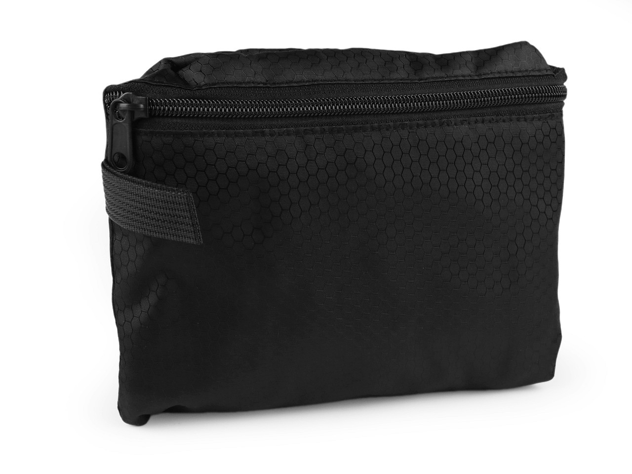 Lehká skládací taška / batoh 50x27 cm, barva 2 černá