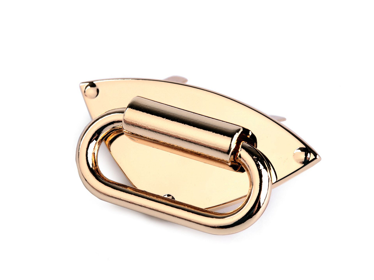 Designový průvek na kabelky šíře 30 mm, barva 2 zlatá klasik