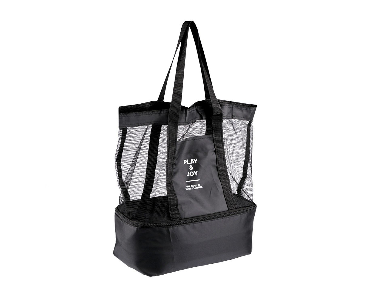 Lehká taška s termoboxem 42x41 cm, barva 4 černá