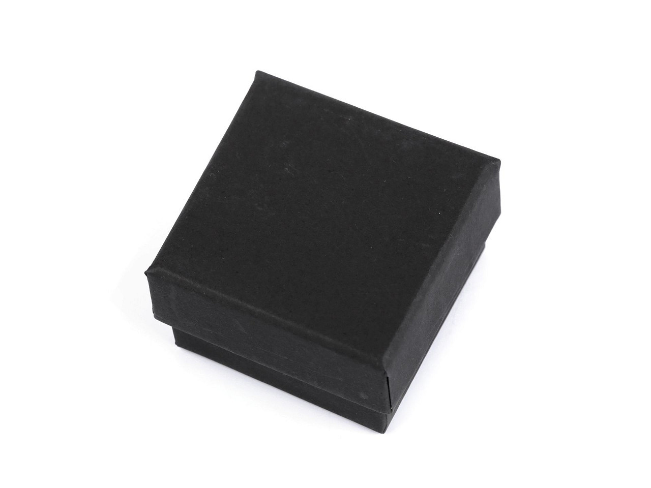 Krabička na šperky 5,5x5,5 cm, barva 2 černá mat