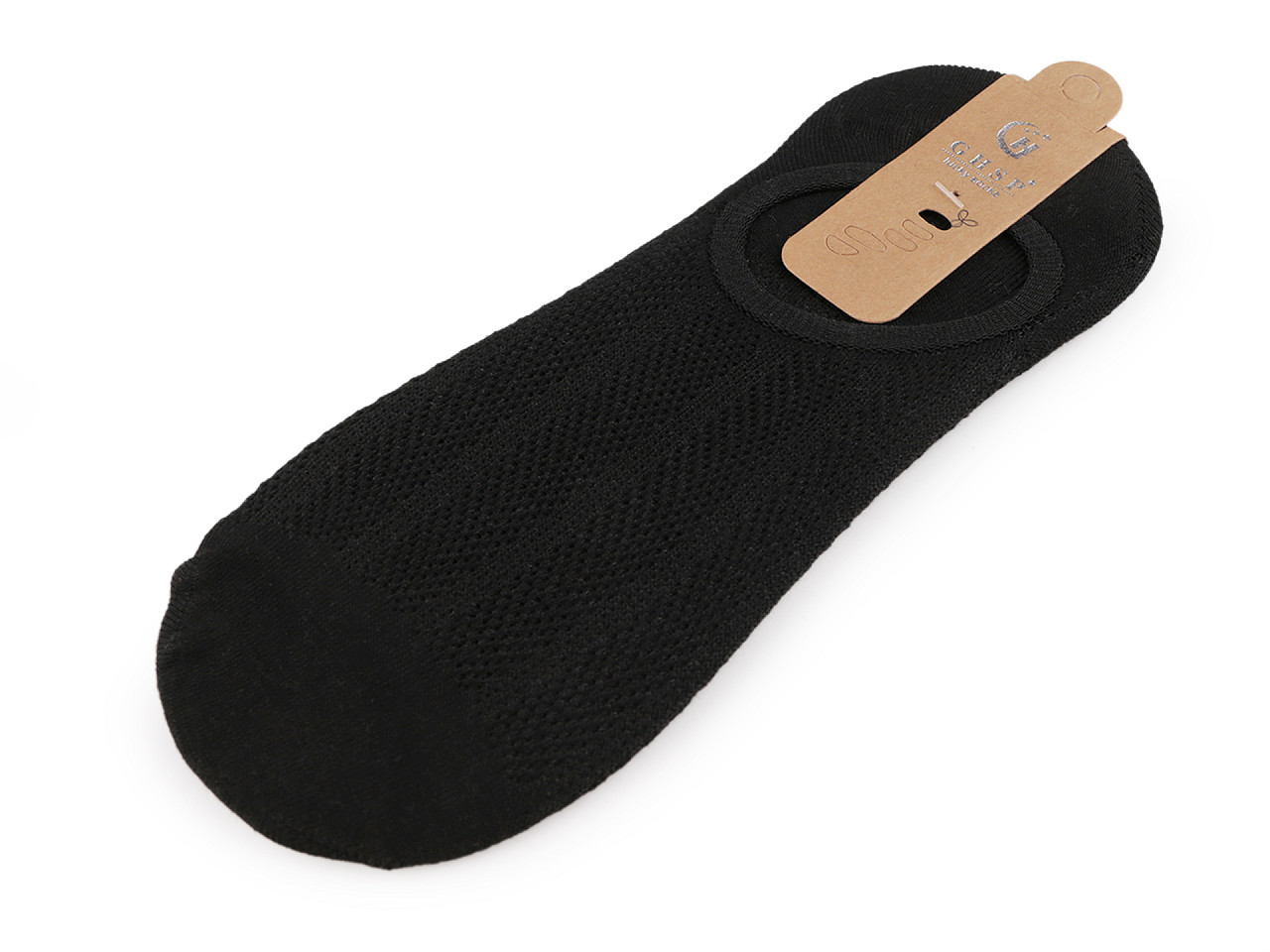 Bavlněné ponožky do tenisek unisex, barva 5 černá