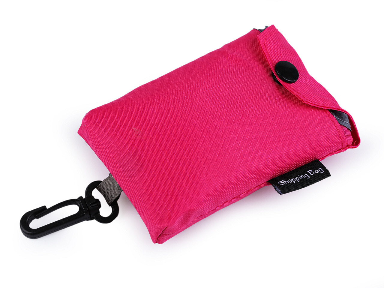 Skládací nákupní taška 44x38 cm pevná, barva 1 pink