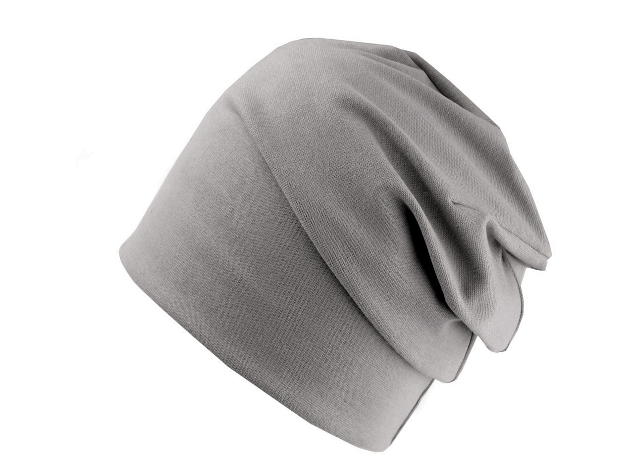 Bavlněná čepice unisex, barva 7 šedá perlová