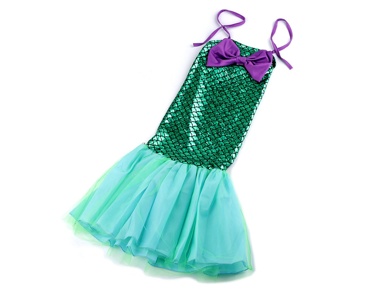 Karnevalový kostým - mořská panna, barva 3 (vel. L) zelená mořská