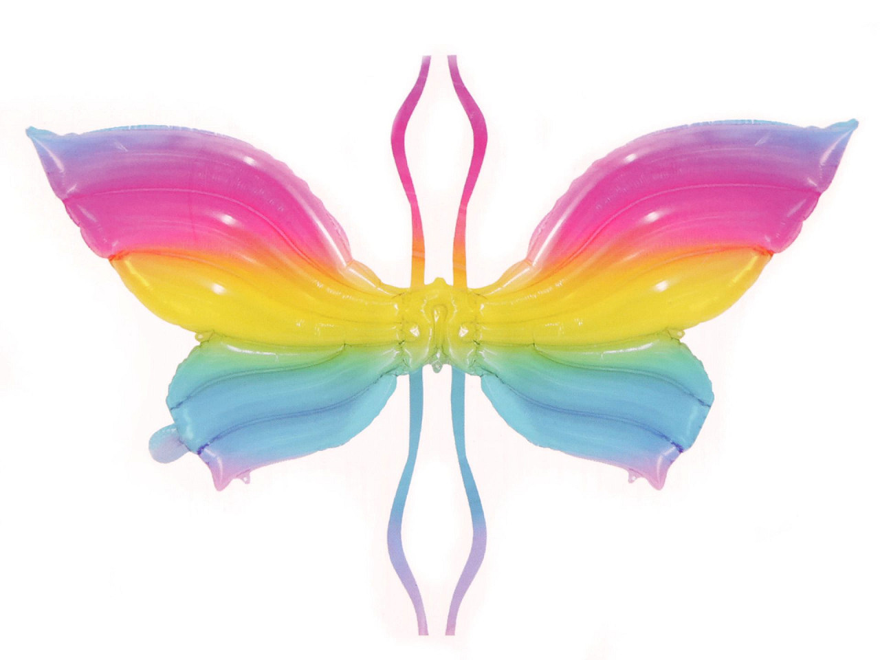 Nafukovací křídla motýl, barva multikolor