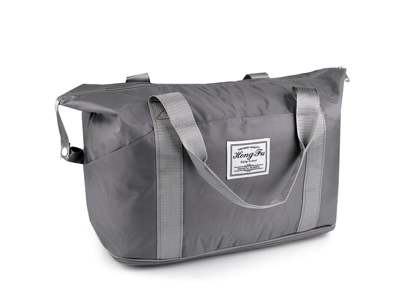 Skládací cestovní taška velkokapacitní 56x31-41 cm, barva 3 šedá