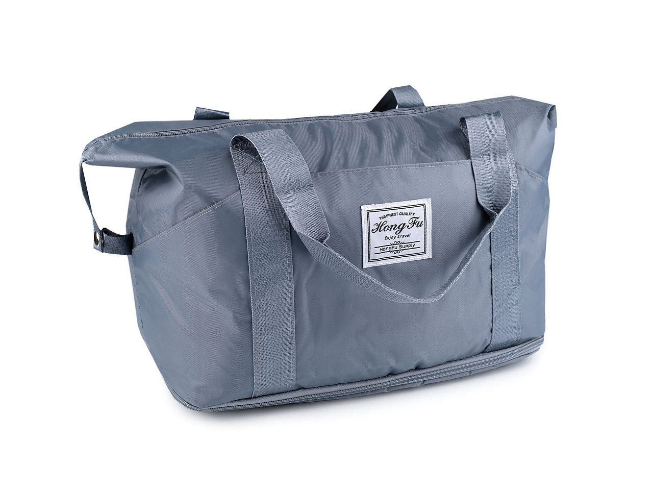 Skládací cestovní taška velkokapacitní 56x31-41 cm, barva 2 modrošedá