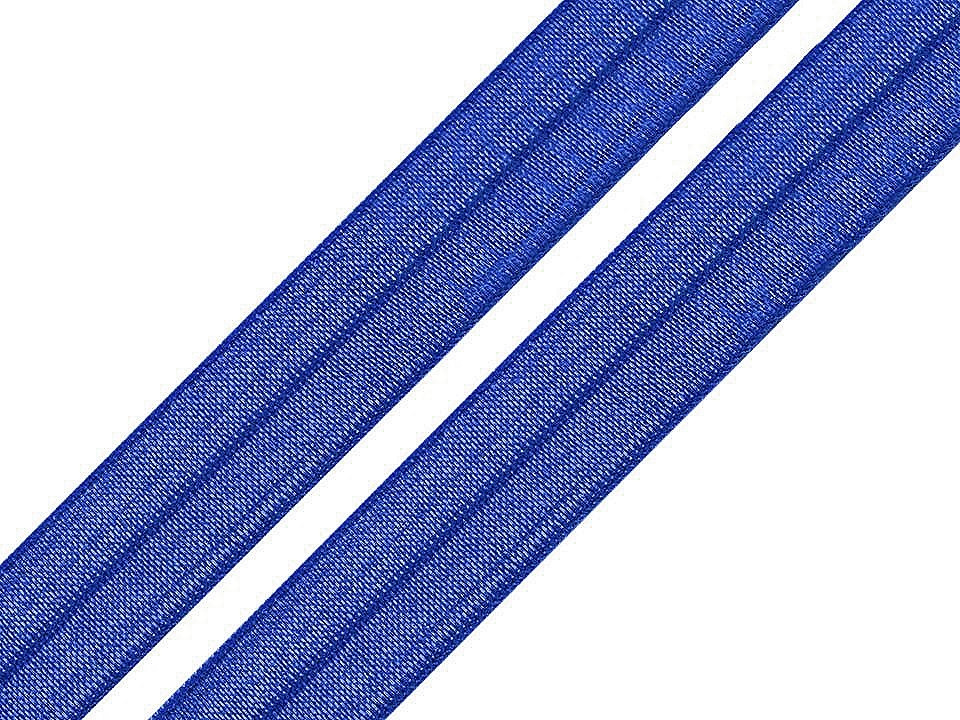 Lemovací pruženka půlená šíře 16 mm, barva 10 modrá