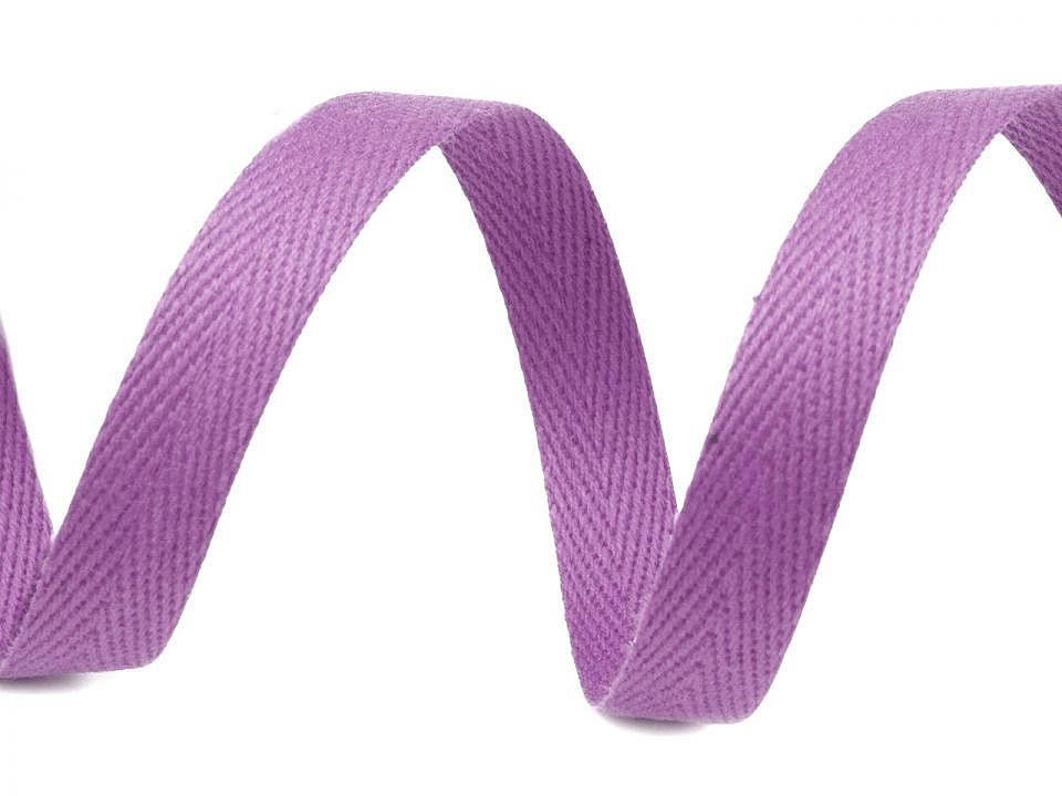 Keprovka - tkaloun šíře 10 mm, barva 1606 fialová lila