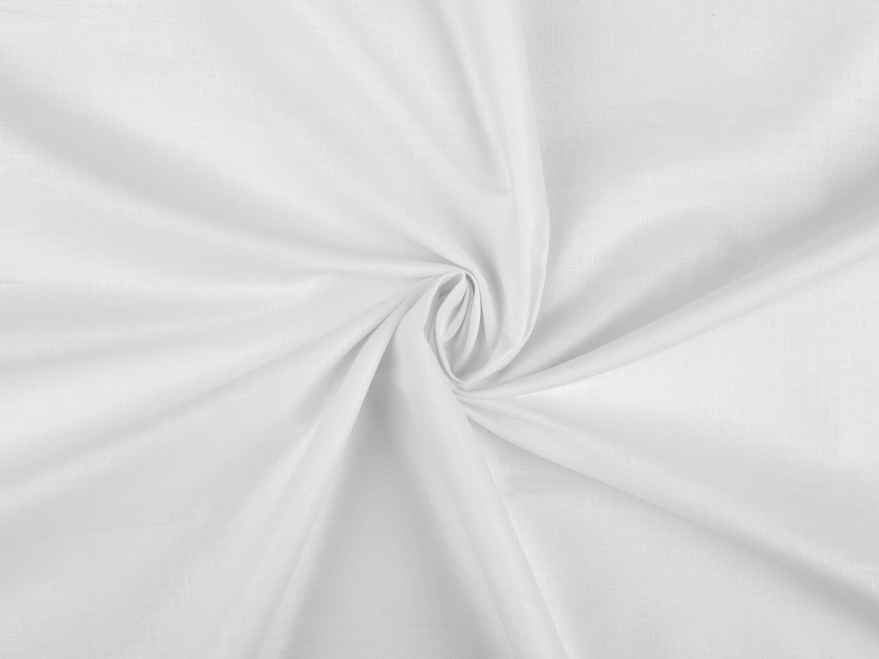 Bavlněná látka / plátno, barva 2 (140 cm,140 g/m²) bílá