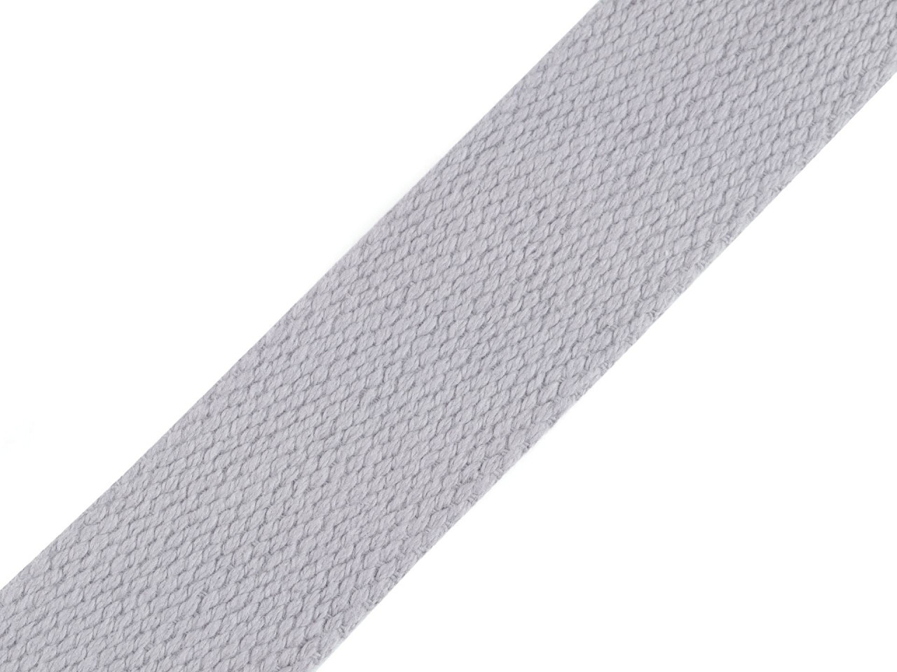 Bavlněný popruh šíře 30 mm, barva 16 šedá