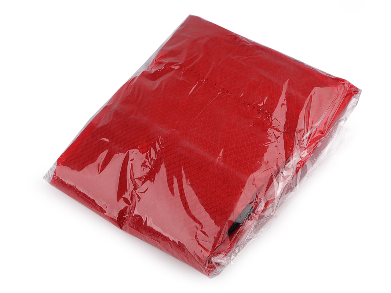 Lehký vak na záda s kapsami 40x47 cm, barva 4 červená