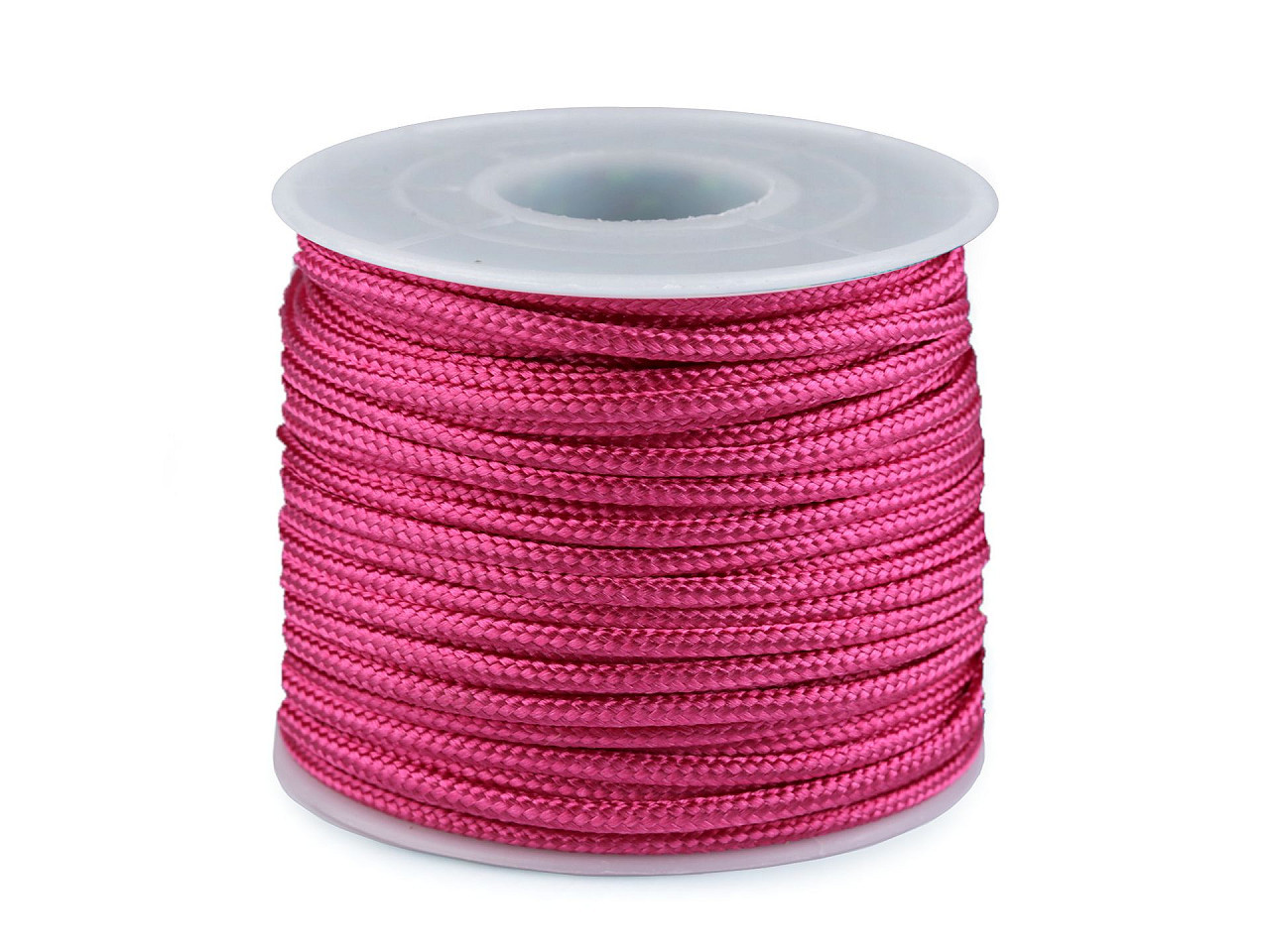 Padáková / oděvní šňůra Ø2,5 mm, barva 6 pink