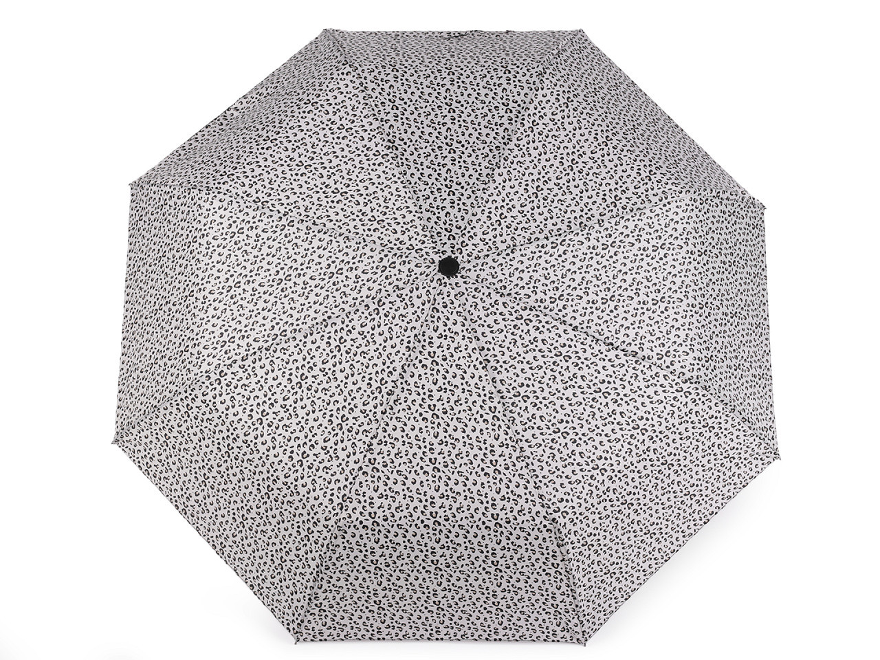 Dámský skládací vystřelovací deštník, barva 2 krémová světlá