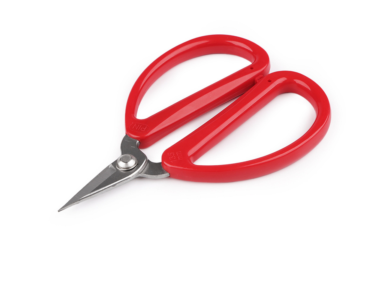 Nůžky odstřihávací PIN délka 13,5 cm, barva červená