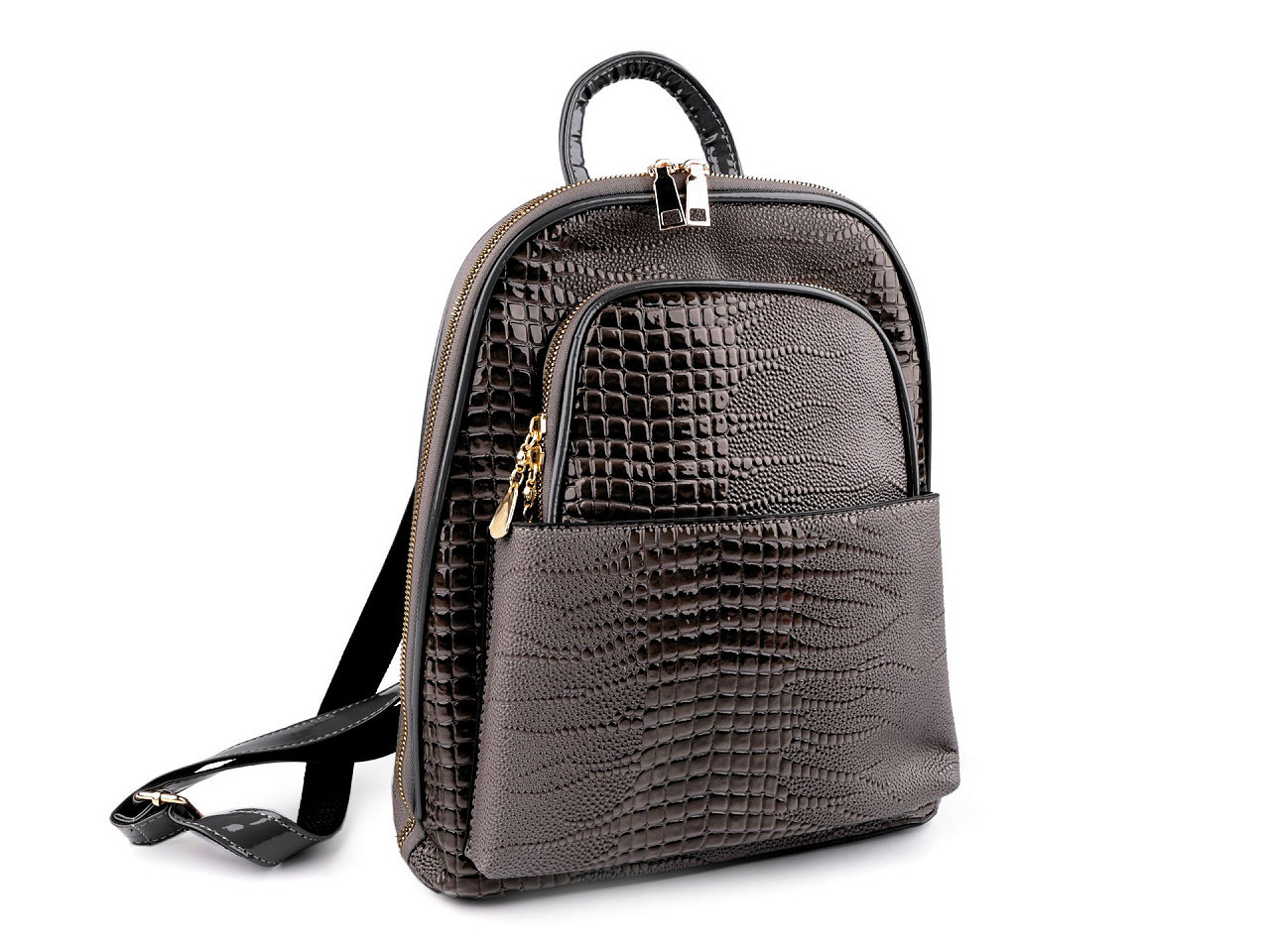 Dámský batoh / kabelka 2v1 27x31 cm, barva 3 šedá