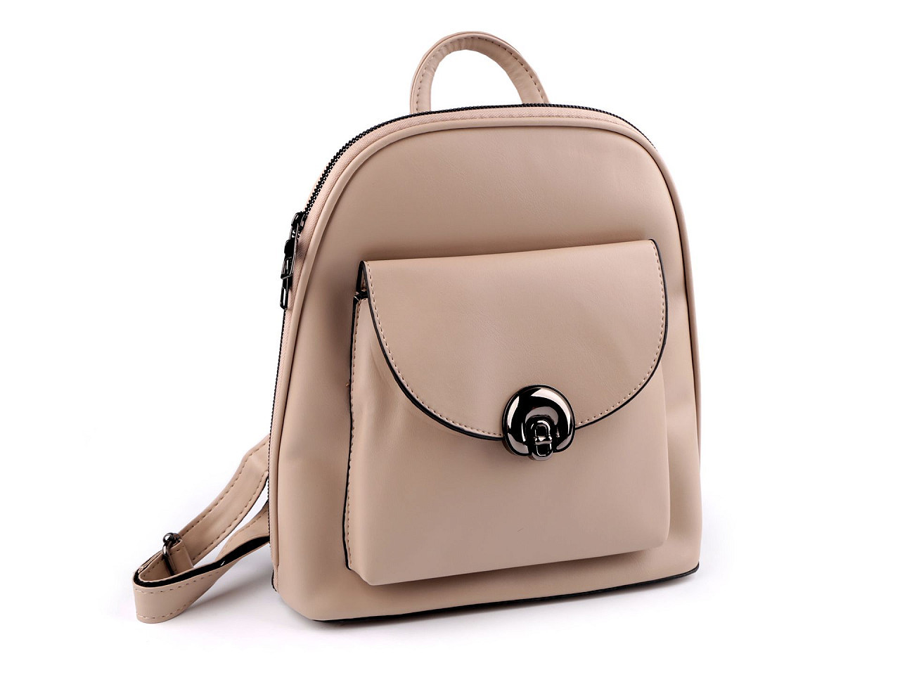 Dámský batoh / kabelka 2v1 27x32 cm, barva 1 béžová světlá
