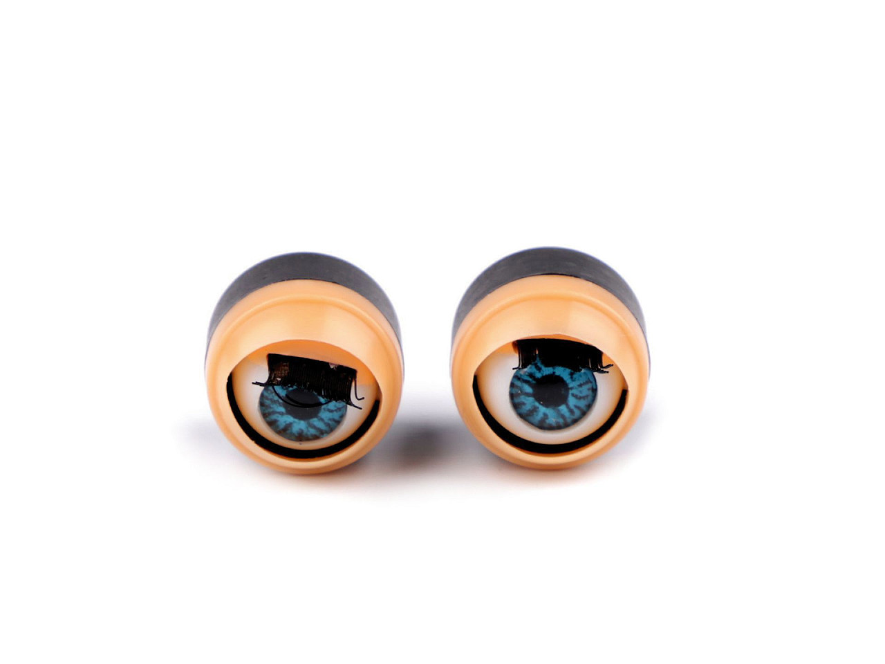 Mrkací oči Ø15 mm, barva modrá