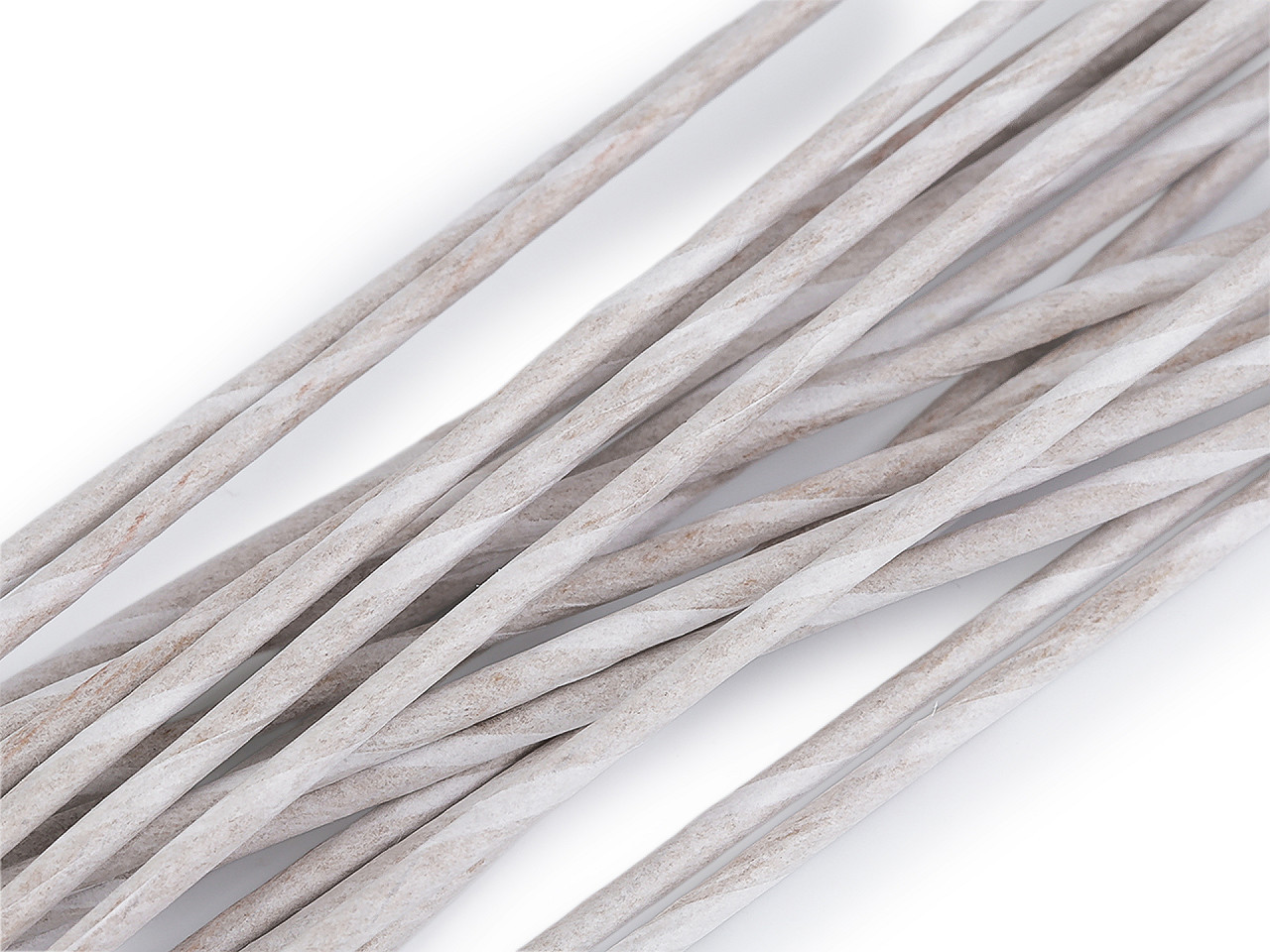 Fotografie Floristický drát Ø2,5 mm, délka 40 cm, barva 3 bílá