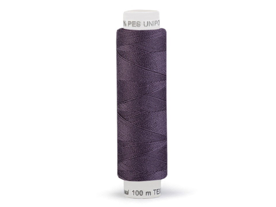 Polyesterové nitě Unipoly návin 100 m, barva 477 Crown Jewel