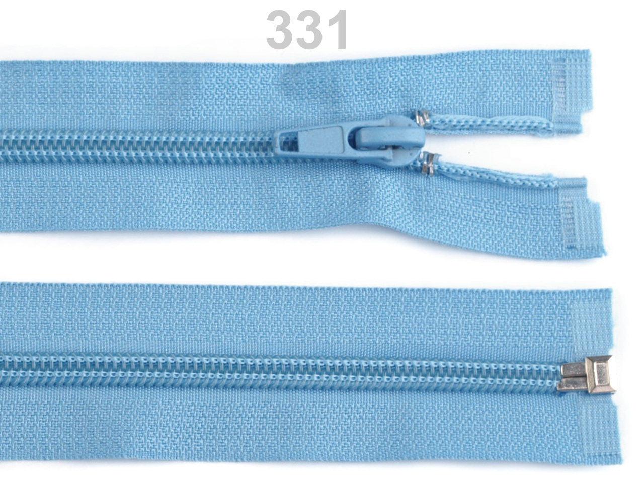 Spirálový zip šíře 5 mm délka 75 cm bundový POL, barva 331 Cashmere Blue