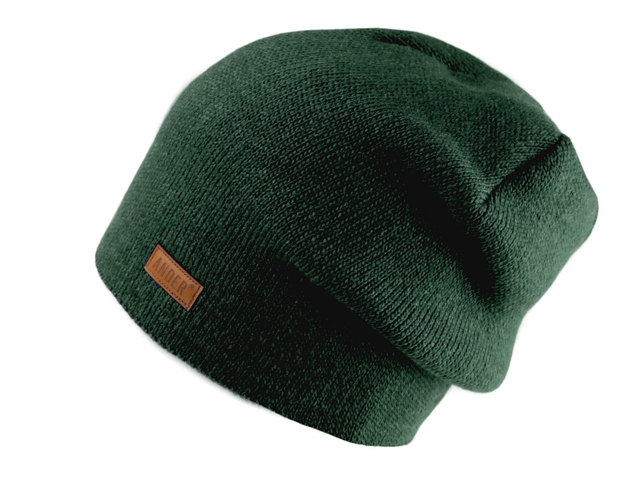Zimní čepice unisex, barva 7 zelená