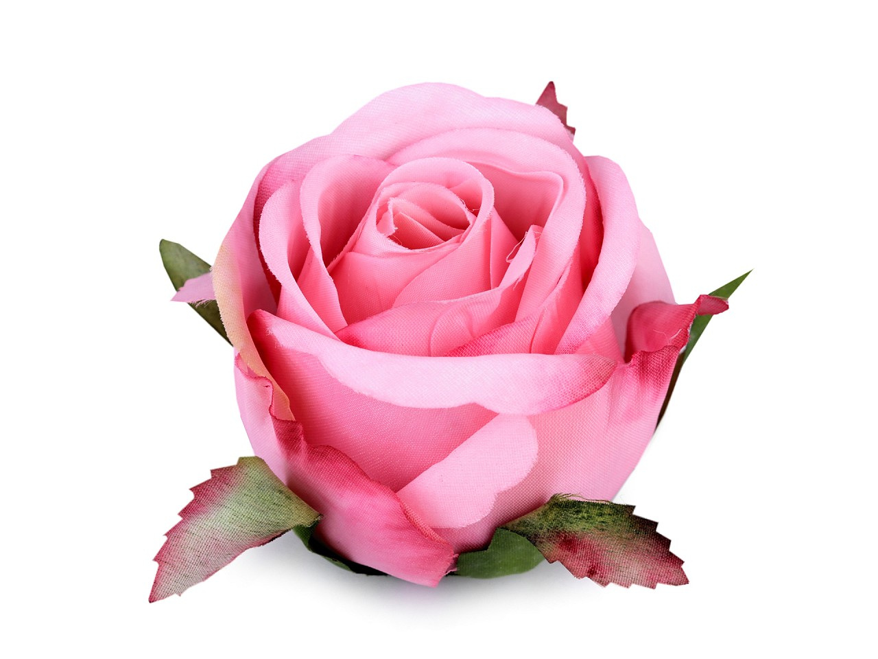 Umělý květ růže Ø5,5 cm, barva 3 růžová sv.