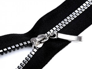 Kostěný zip No 5 délka 40 cm čtvercové zuby
